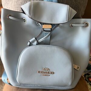 Coach Sky Blue Women's Backpack